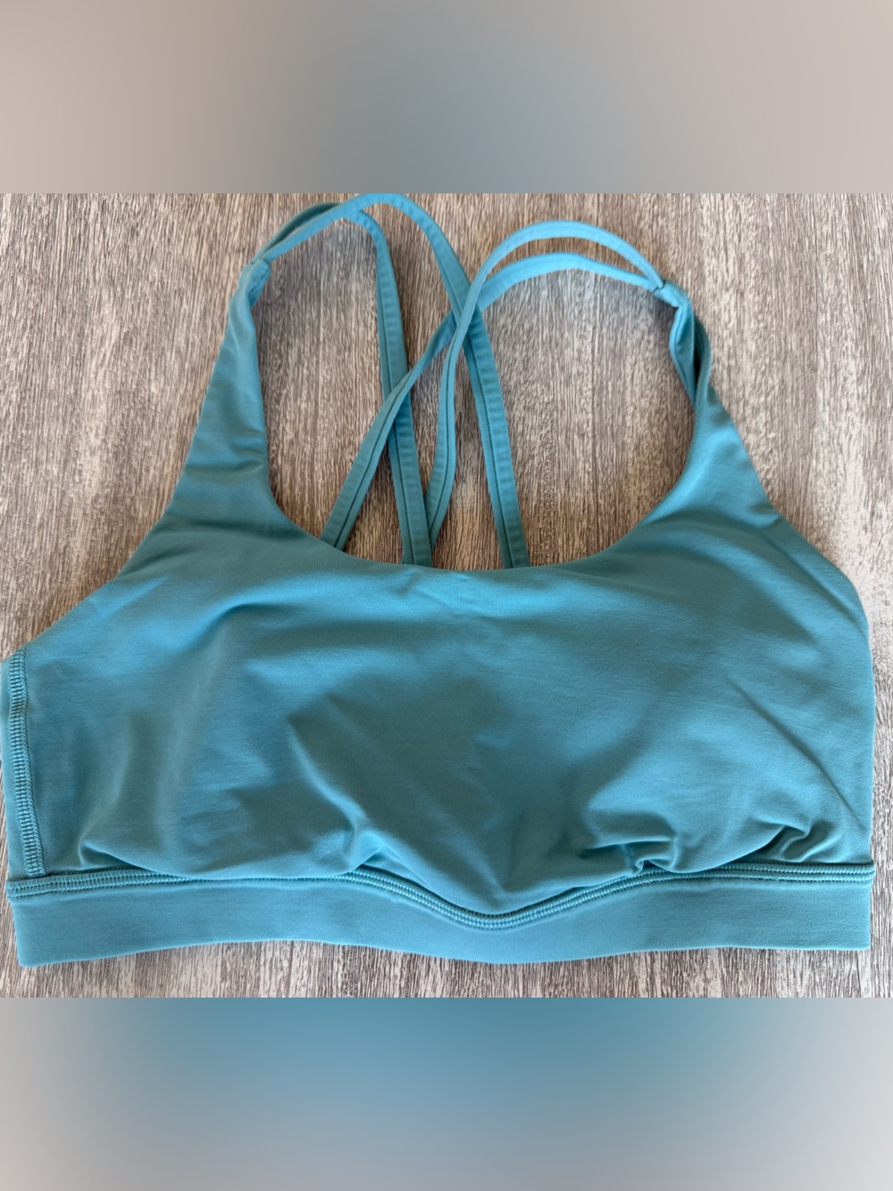 lululemon athletica Teal Strappy Sports Bra